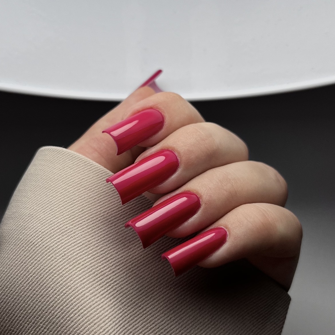 Home paznokcie hybrydowe z kwiatami